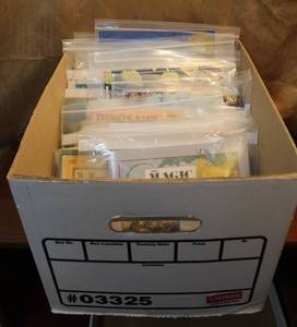 lot 175 image: Box full of books with read along tapes
