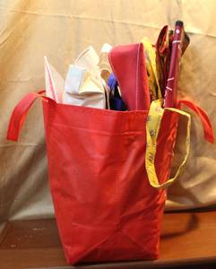 lot 188 image: Lot of reusable shopping bags took many pictures of some not