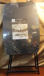 lot 213 image: Adjustable folding table not used