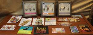lot 233 image: Lot of jewelry and refrigerator magnets see pictures