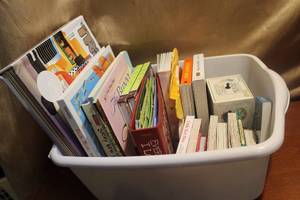 lot 245 image: Lot of kids books pop-up books and mini books