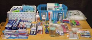 lot 264 image: Mixed lot of miscellaneous teeth care and more