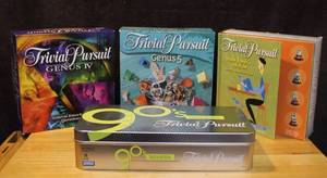 lot 287 image: Mixed trivia pursuit games see pictures