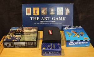 lot 288 image: Mixed lot of games the art game 20 questions and more see photos