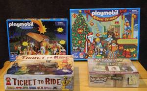 lot 290 image: Mix lot of games memoryticket to Ride and more see photos