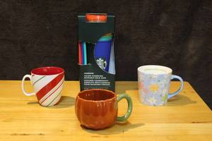 lot 307 image: Lot of Starbucks cups