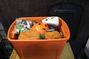 lot 319 image: Tote full of Halloween things