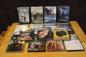 lot 324 image: Mix lot of photography learning DVDs and documentaries