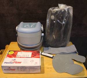 lot 335 image: Plasma flow helps with blood flow in the legs also a foot brace