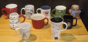 lot 354 image: Mixed lot of coffee cups