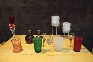 lot 386 image: Mixed Lot of candle holders
