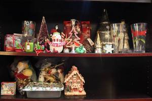 lot 412 image: Christmas lot see all pictures charms ornaments cups and much more