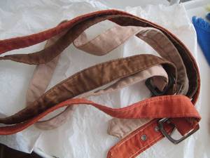 lot 80 image: CLOTH Belts qty 3