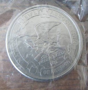 lot 87 image: NATIONAL RIFLE ASSOCIATION  M1903 RIFLE SERIES - SPRINGFIELD  COIN