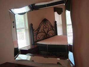 lot 2 image: VERY NICE MIRROR  47 LENGTH & 37 HT