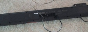 lot 127 image: Sound bar with remote