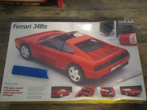 lot 46 image: FERRARI 348TS MODEL CAR NEW IN BOX