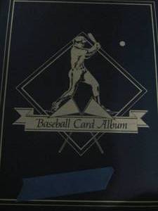lot 52 image: BASEBALL CARD ALBUM EMPTY