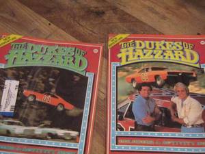 lot 70 image: QTY 2 DUKES OF HAZARD COLORING BOOKS NEW