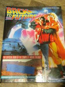 lot 83 image: BACK TO THE FUTURE BOOK - OFFICIAL BOOK OF THE TRILOGY