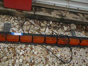 lot 26 image: orangered led light rack