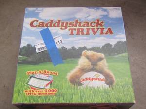 lot 113 image: caddy shake trivia game NIB