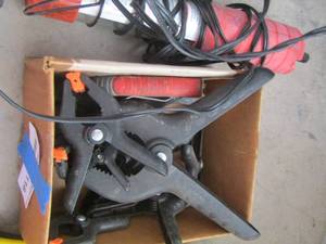 lot 118 image: various clamps