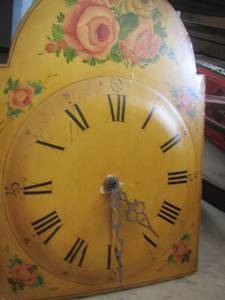 lot 120 image: yellow clock face