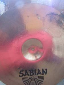 lot 122 image: Sabian music CYMBAL