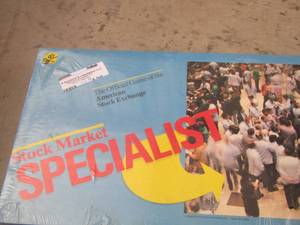lot 126 image: Stock Market Specialist Game NIB