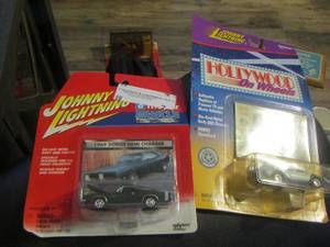 lot 7 image: Johnny Lightning muscle cars NIB qty 2  - 1966 DODGE HEMI CHARGER  &   BACK TO THE FUTURE