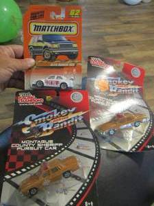 lot 134 image: match box car NIB- Smokey and bandit qty 2 NIB