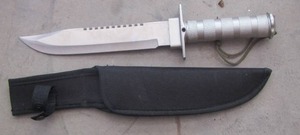 lot 155 image: DIVERS KNIFE W SHEATH