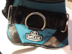 lot 21 image: DOG SAFETY HARNESS by BOLUX  - TEAL   XL New 