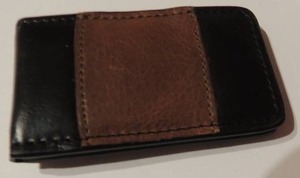 lot 169 image: MAGNETIC BILL CLIP WALLET  NEW