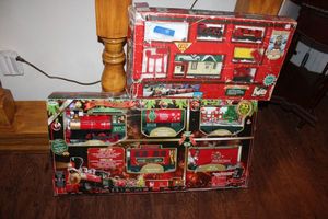 lot 91 image: Christmas train as shown