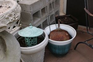 lot 173 image: Planters as shown