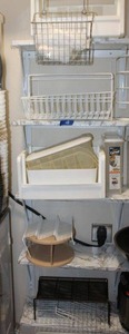 lot 48 image: Storage racking and more