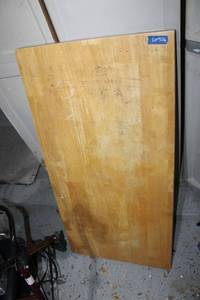 lot 336 image: Wood table top