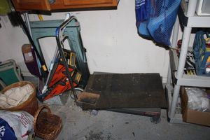 lot 269 image: Push flatbed cart