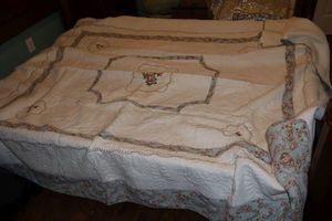 lot 239 image: Quilts as shown, see all photos