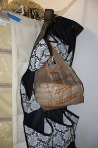 lot 196 image: Closet shoe organizers, jewelry travel organizer, leather belts 46-48