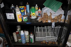 lot 132 image: Craft and garden supplies