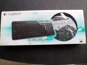 lot 23 image: Logitech K360 Limited Edition Wireless Keyboard, Still in Plastic and Original Box