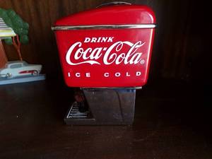 lot 46 image: 1997 Coca Cola Dispenser Bank, About 3x4.5x6