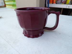 lot 109 image: 2- New-Boxes of 48 Tropez by Dinex 8 oz. High Temp Plastic Cups, Cranberry Color,  2XMoney