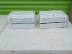 lot 137 image: 2- Paper Tower Dispensers With Keys
