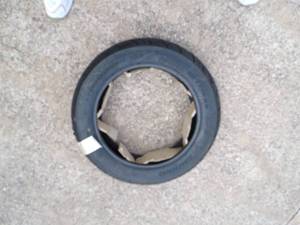 lot 141 image: Shinko SR 777 Cycle Gear Motorcycle Tire, Front Tubeless