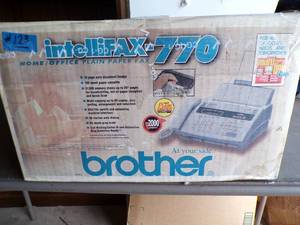 lot 157 image: Brother Intellifax 770, HomeOffice Plain Paper Fax Machine