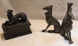 lot 51 image: Doberman pinscher decor